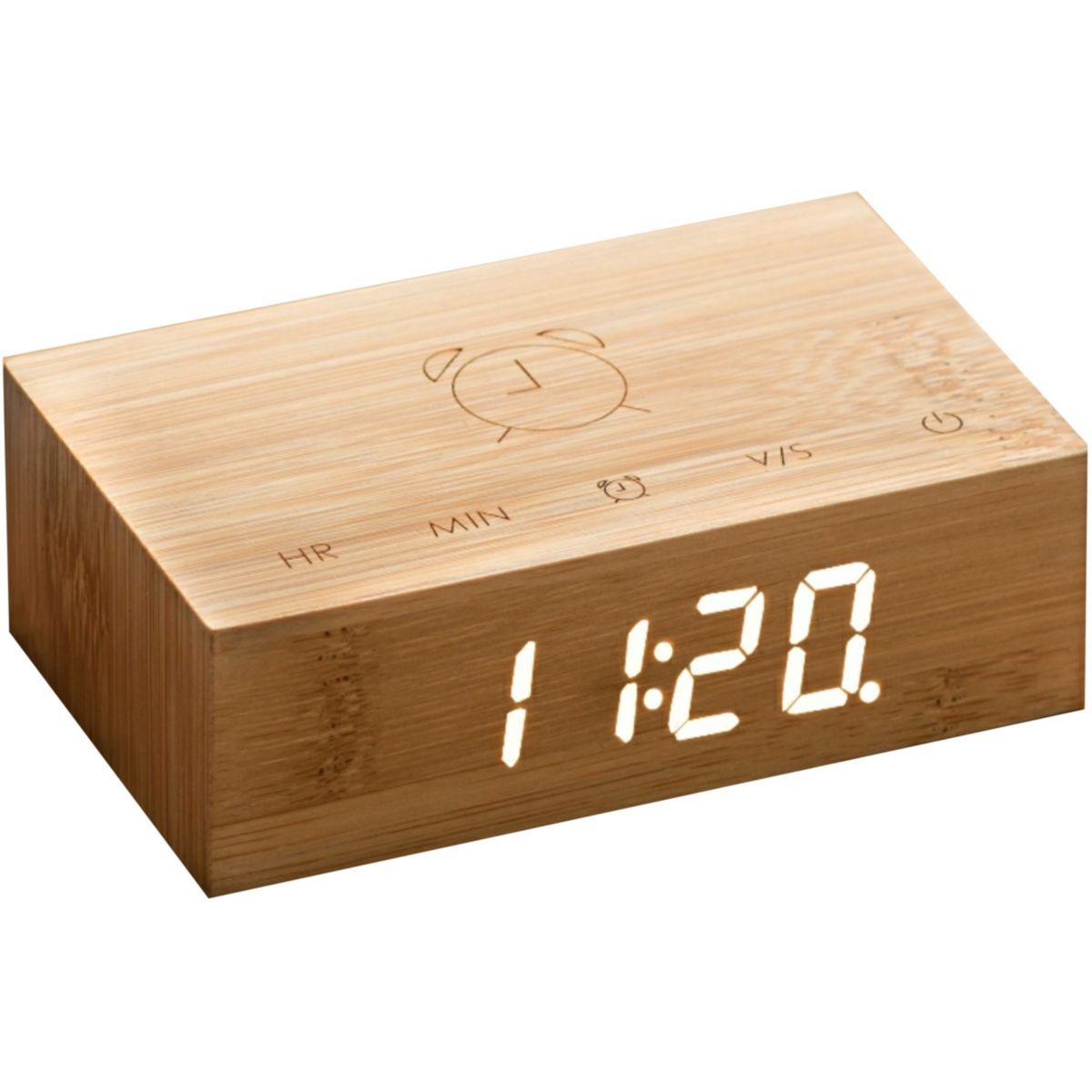 Horloge Murale Numérique Led-3D Petit Wekker - Decor À La Home Snooze Geen  Son