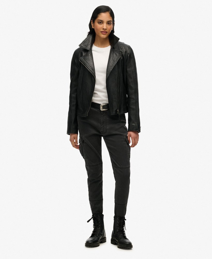 Pantalon cargo skinny, SUPERDRY