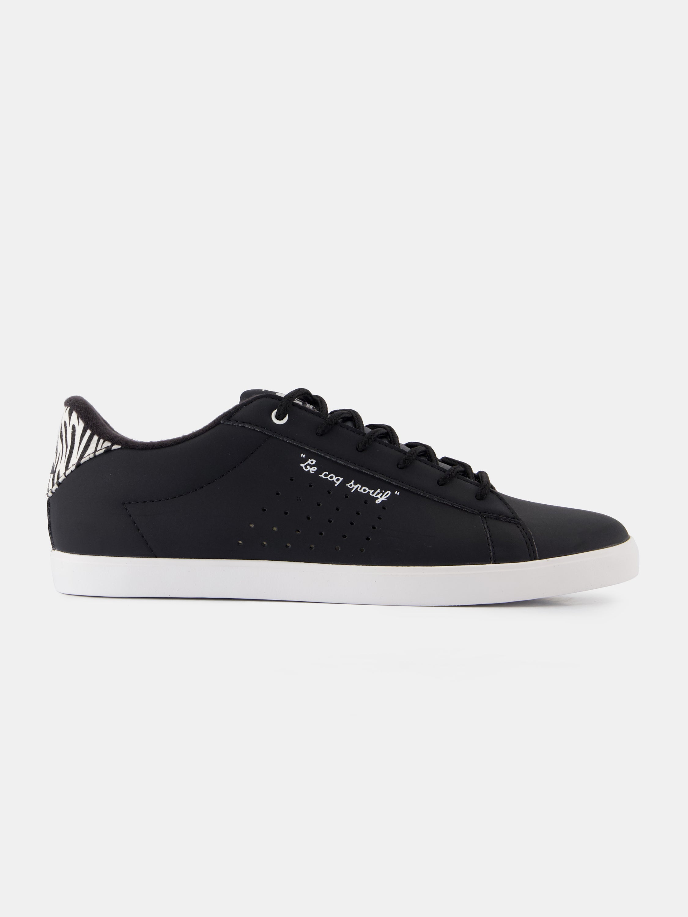 Sneakers de ville avec détail zebré Lucie, LE COQ SPORTIF