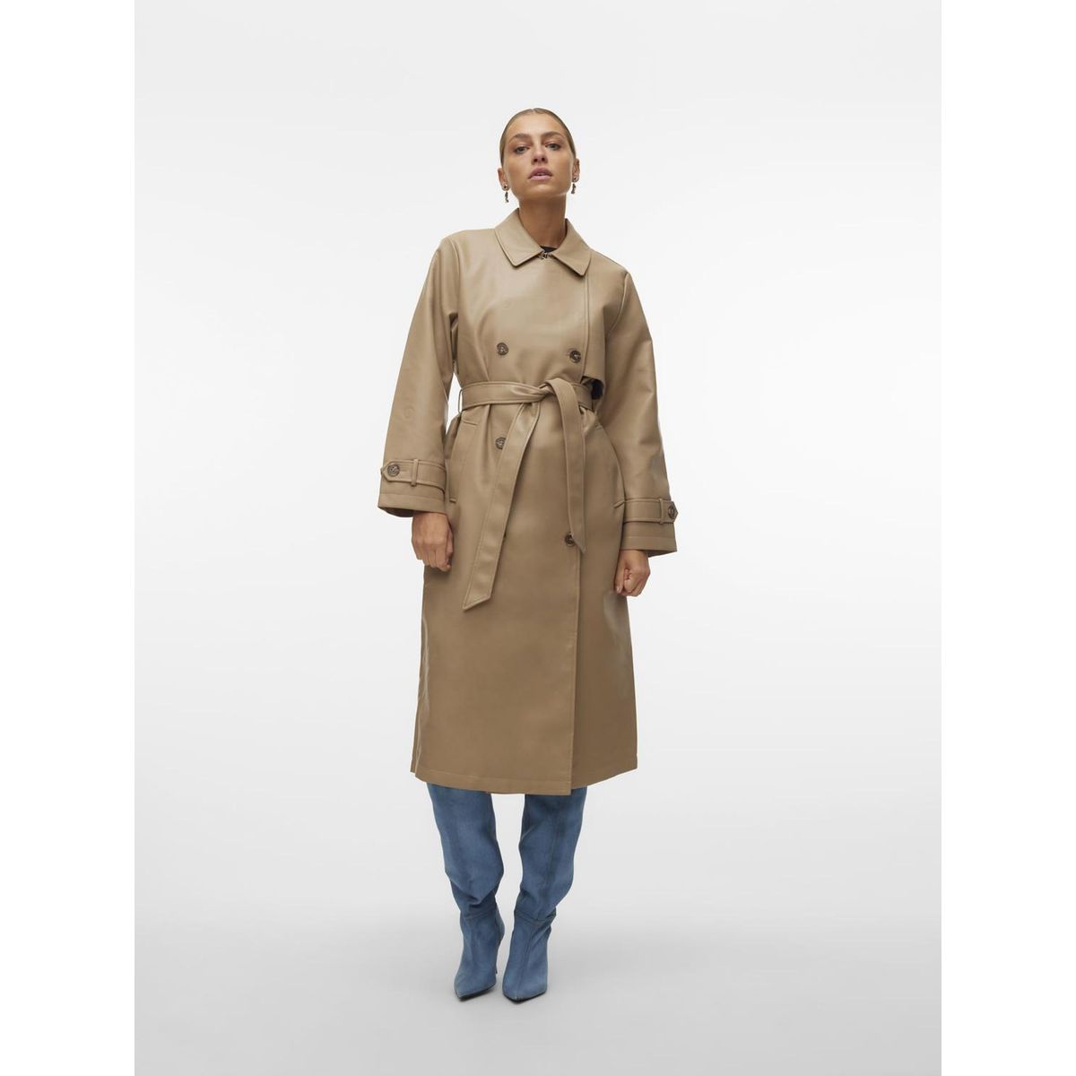 Manteau long camel femme La Redoute