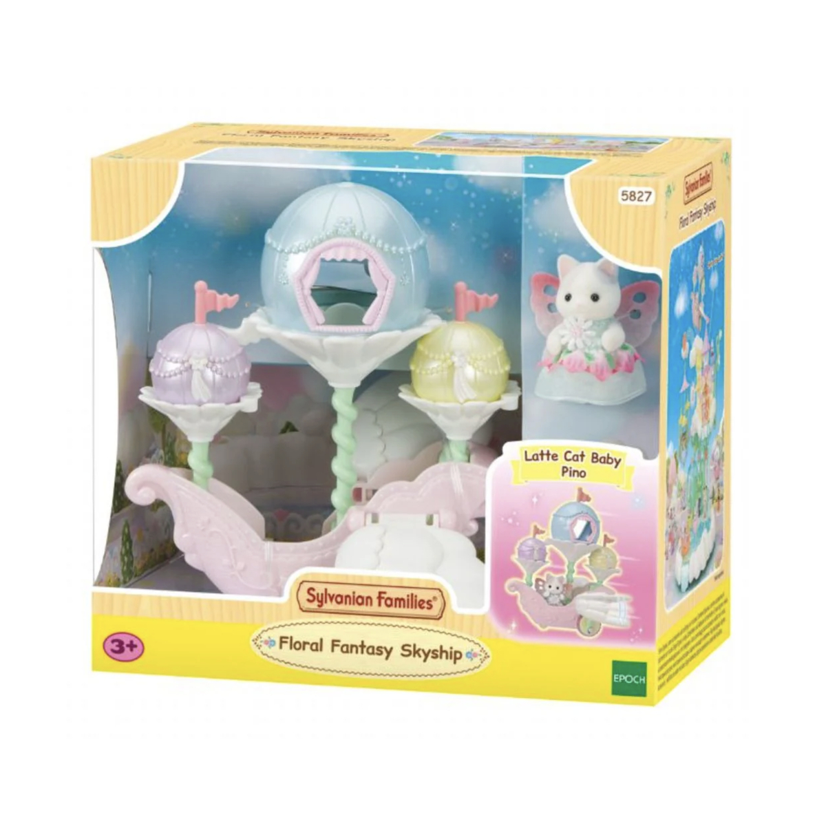 5827 - Le bateau floral Sylvanian, SYLVANIAN FAMILIES