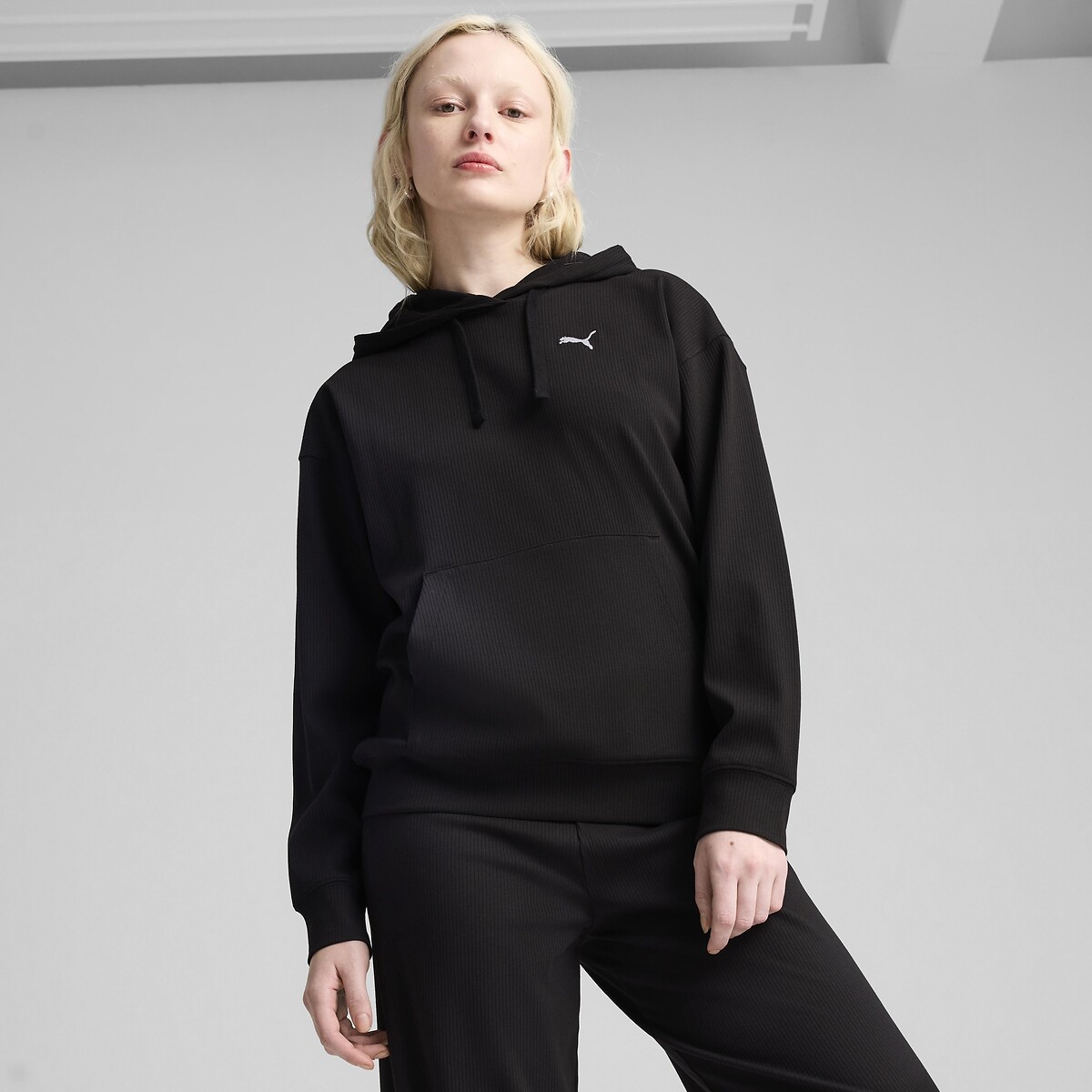 Sweat à capuche ESSENTIAL ELEVATED RIB, PUMA