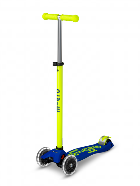 Maxi Micro Deluxe LED - Néon  Canari, MICRO MOBILITY