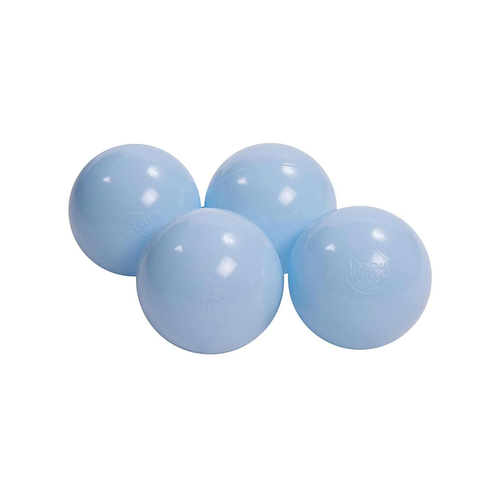 Lot 50 balles de jeu pour bébé et piscine, MEOW BABY