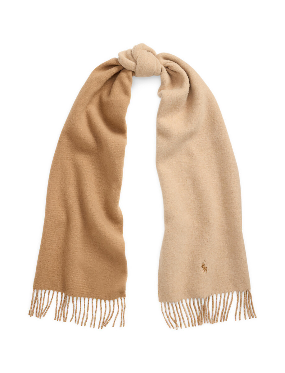 Echarpe frangée en laine , POLO RALPH LAUREN