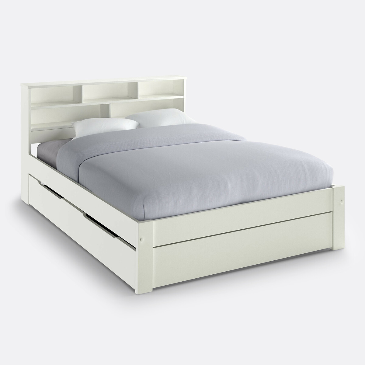 LA REDOUTE INTERIEURS Bed in massief grenen met lattenbodem Nikko