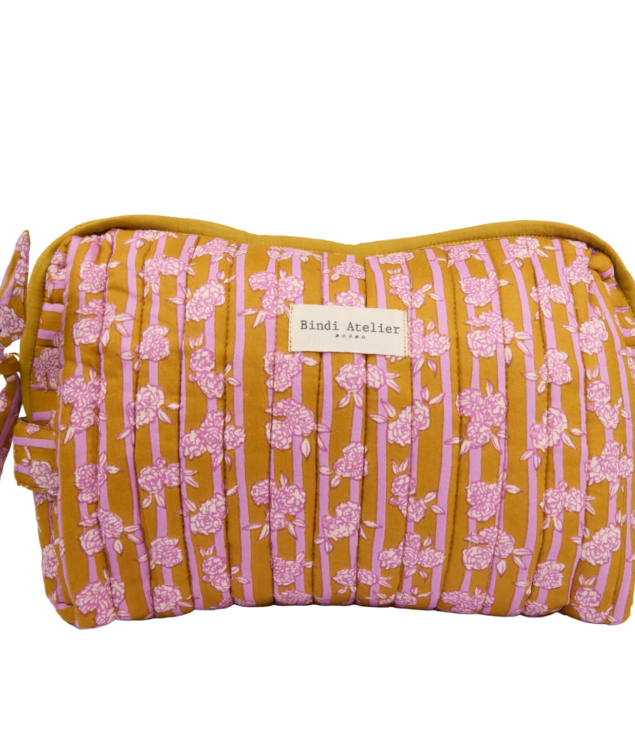 Trousse de toilette en coton Mona, BINDI ATELIER