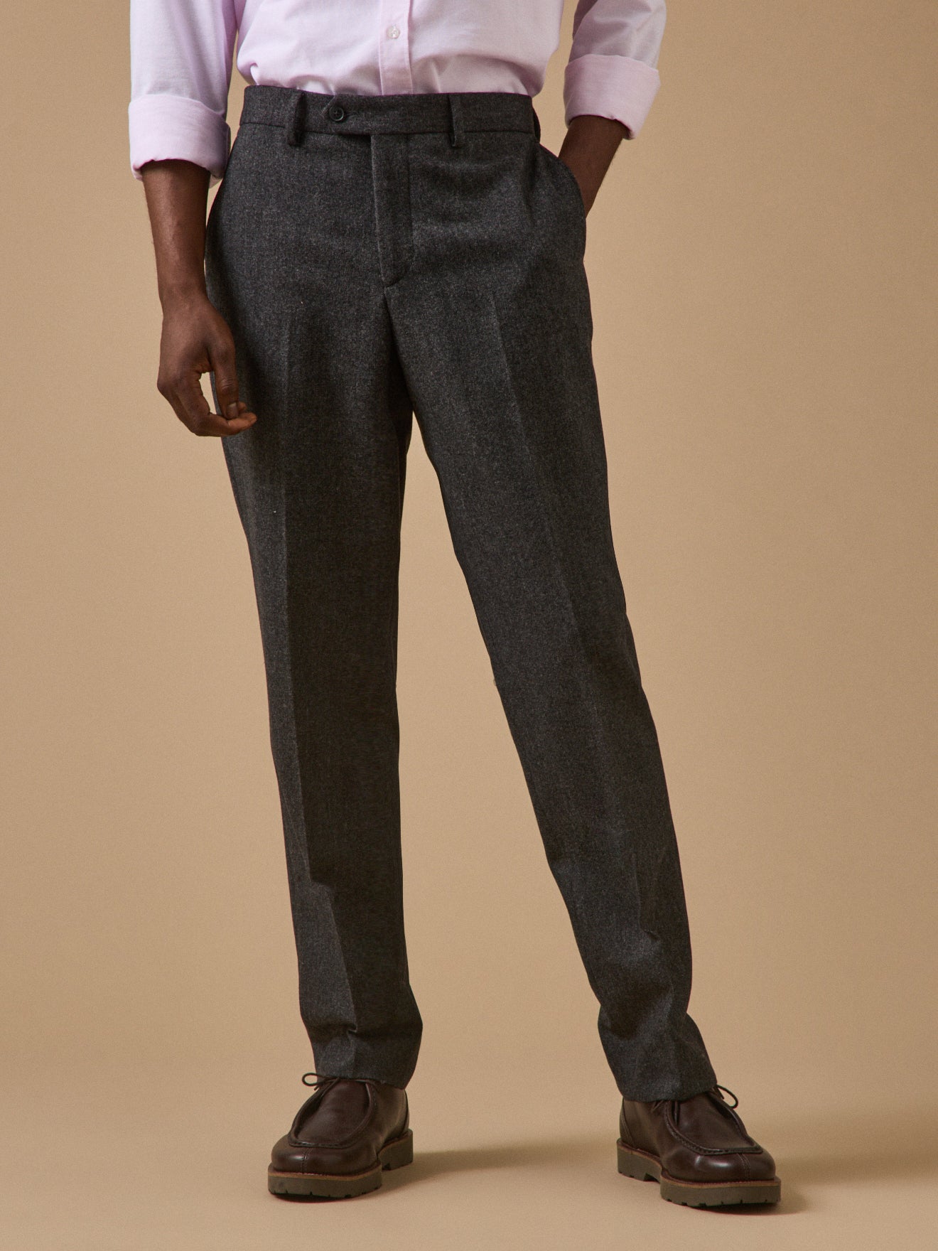 Pantalon lainage caviar, CYRILLUS