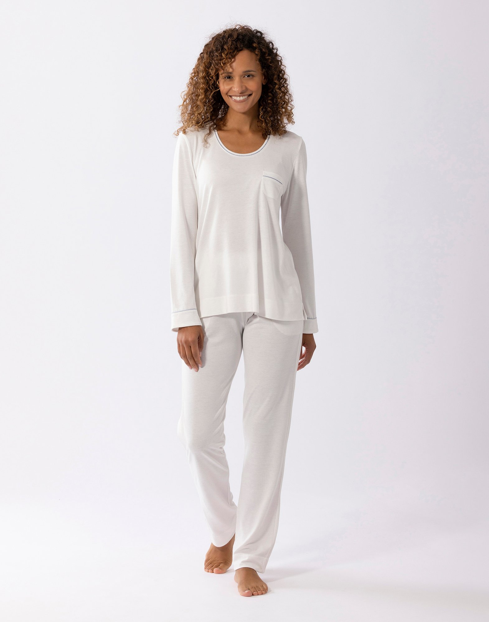 Pyjama en coton modal LES INTEMPORELLES A02, LE CHAT