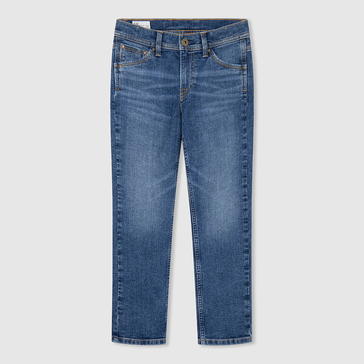 Image of Slim Fit Jeans in Mid Rise