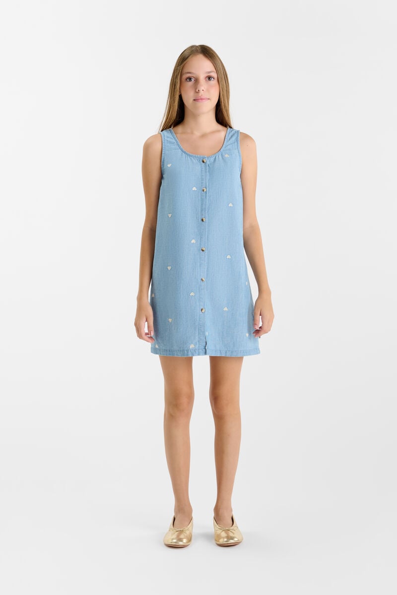 Robe droite LISSAGI, LE TEMPS DES CERISES