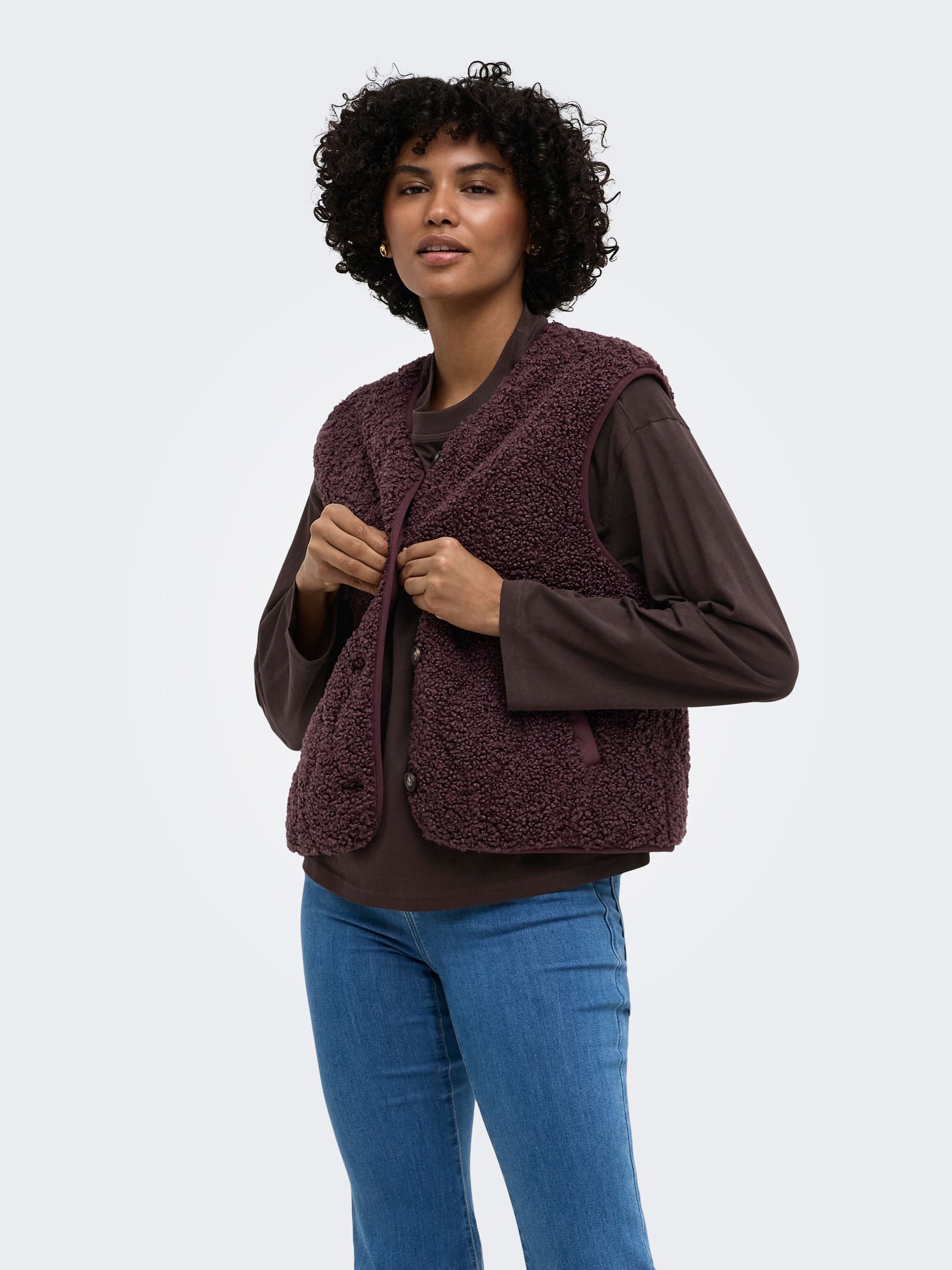 Manteau En Peluche, ONLY