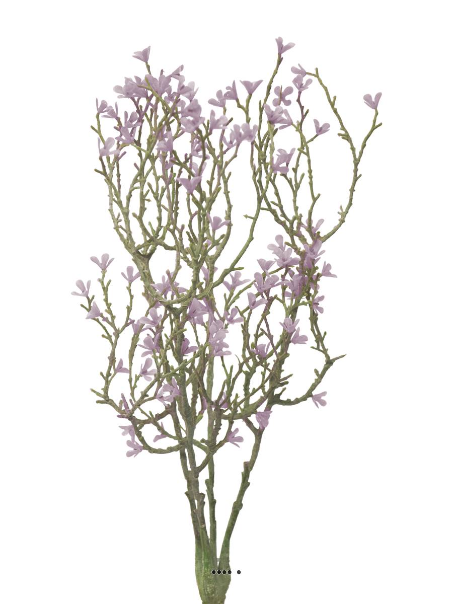 Jasmin artificiel en branche, 4 ramures, H, ARTIFICIELLES
