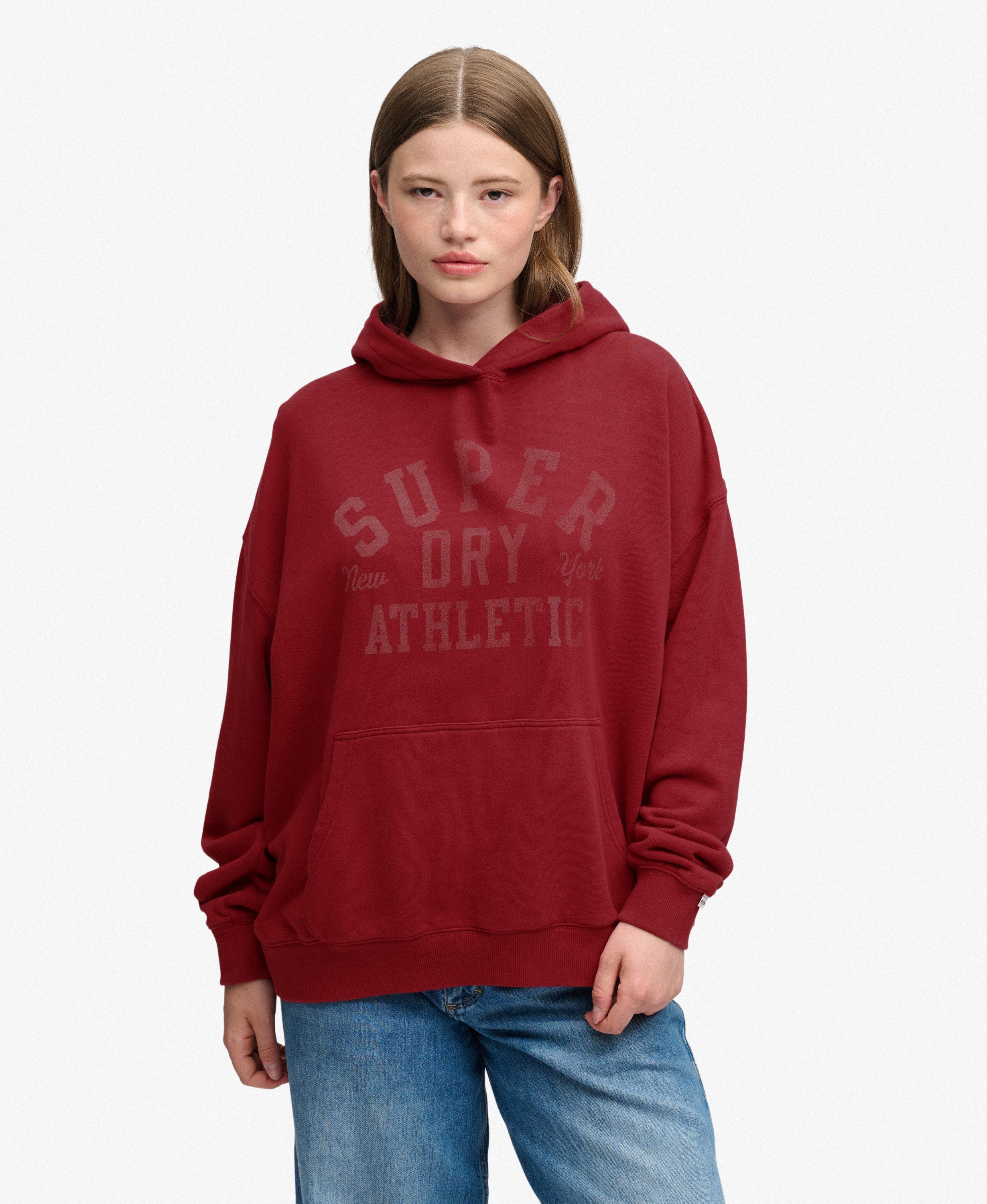 Sweat à capuche Athletic Essentials Décontracté, SUPERDRY