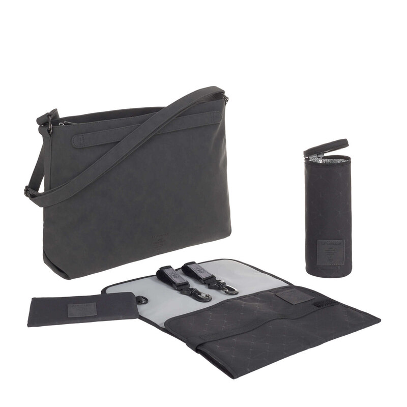 Sac épaule à langer Tender anthracite, LASSIG