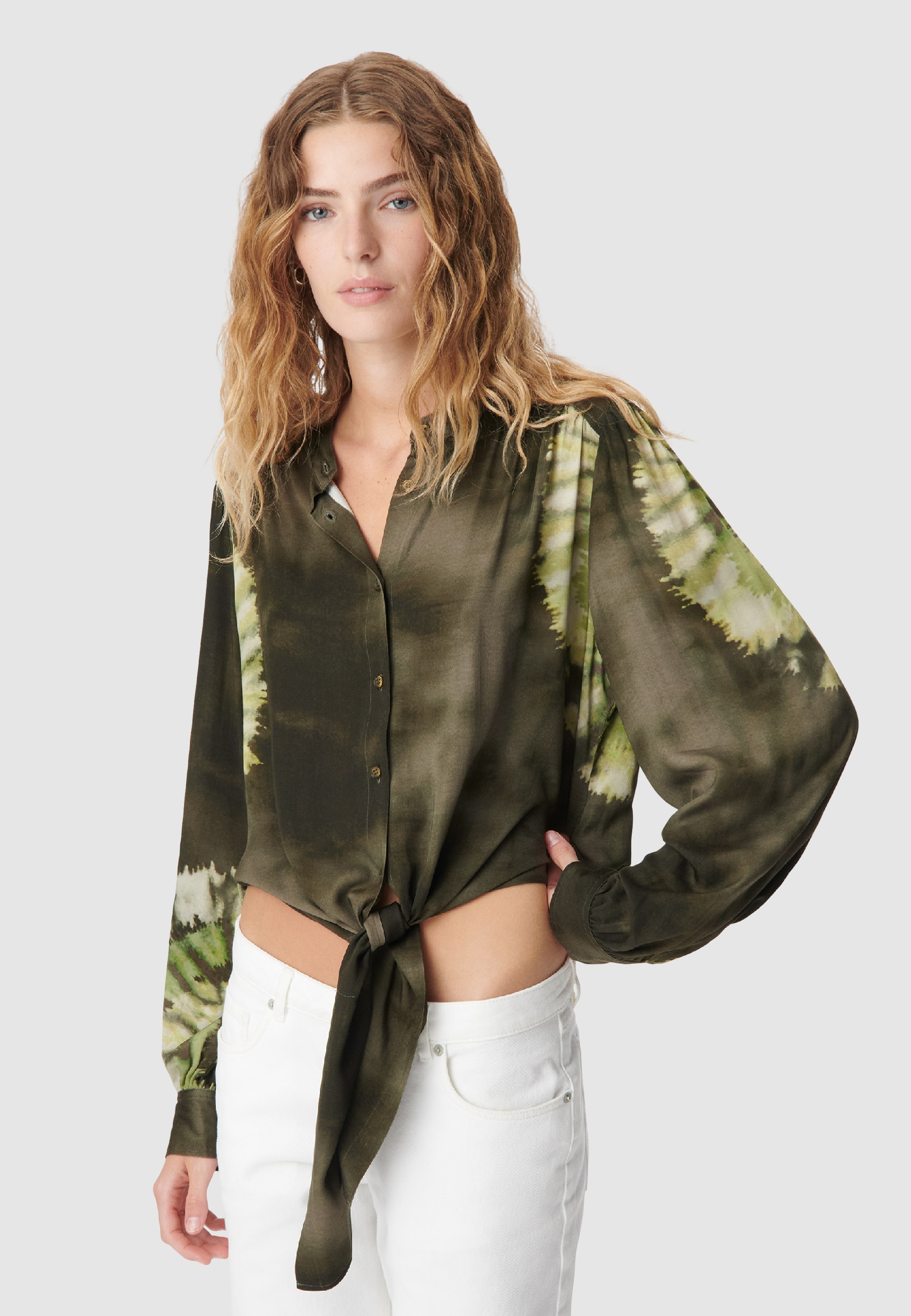 Chemise imprimée à nouer, IKKS