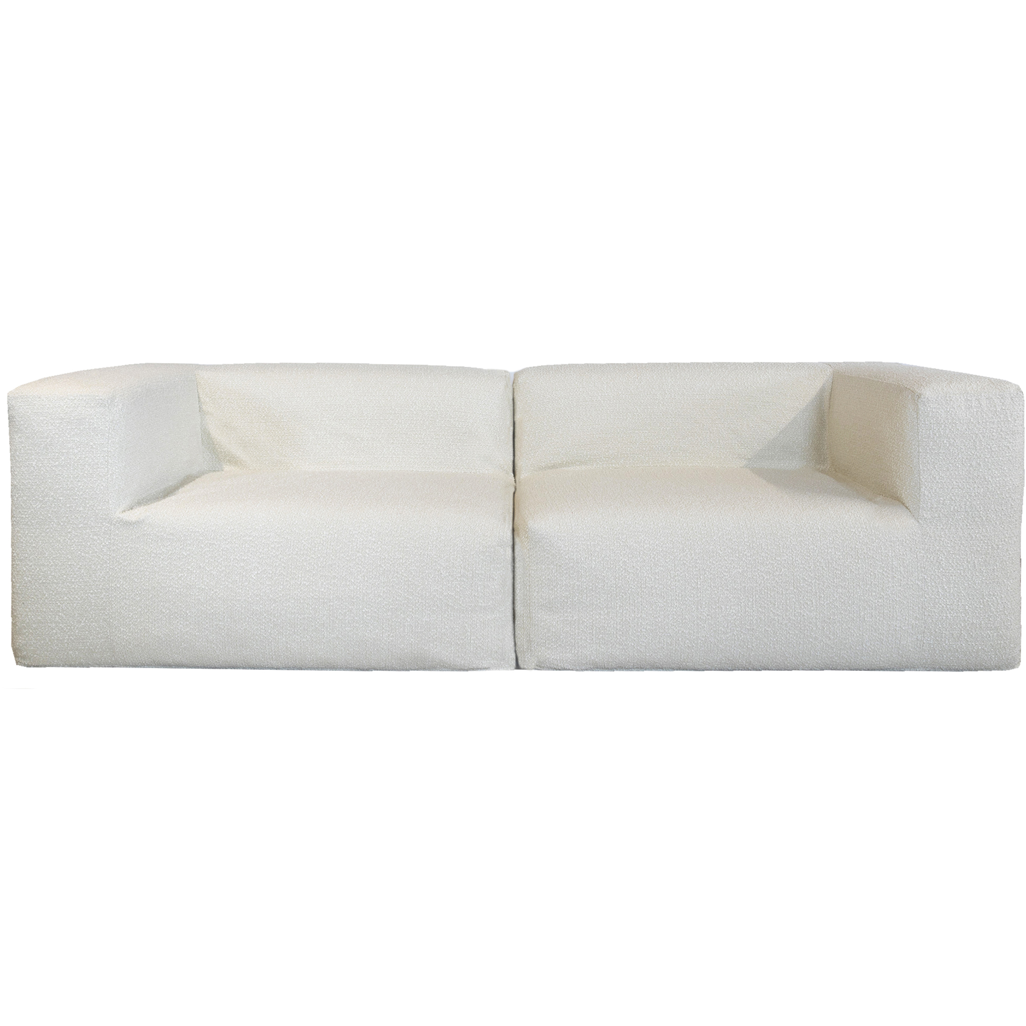 Canapé modulable en laine bouclée, déhoussable, MX HOME