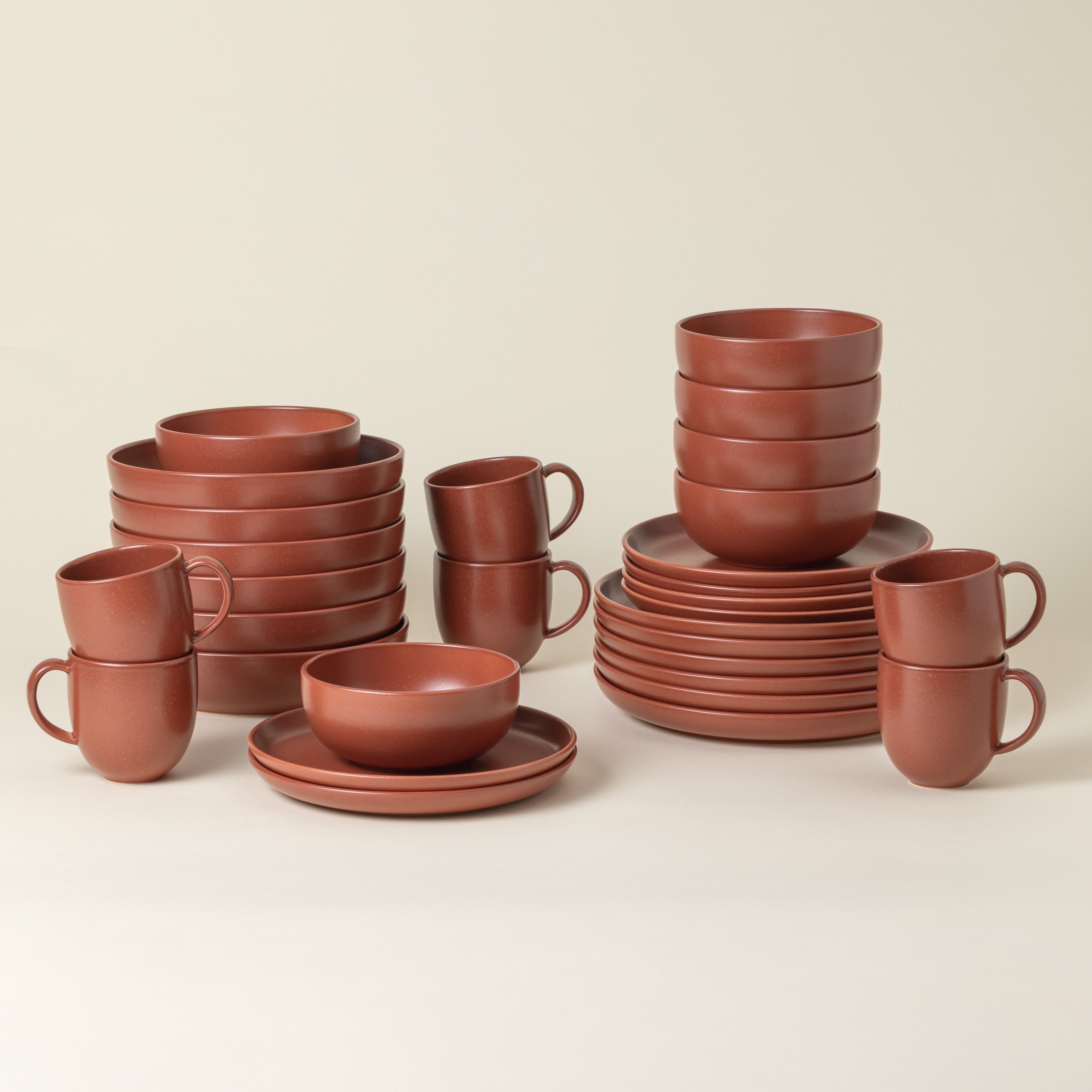 Set Table 30 Pièces avec Tasse Pacifica by Casafina, COSTA NOVA