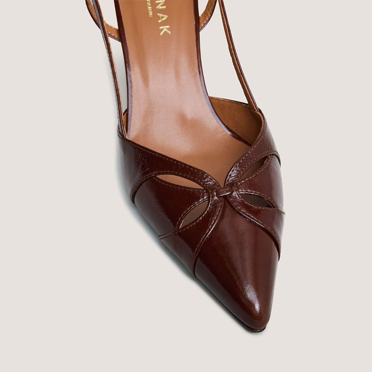Jonak Zapatos slingack de piel, Damour — foto 3