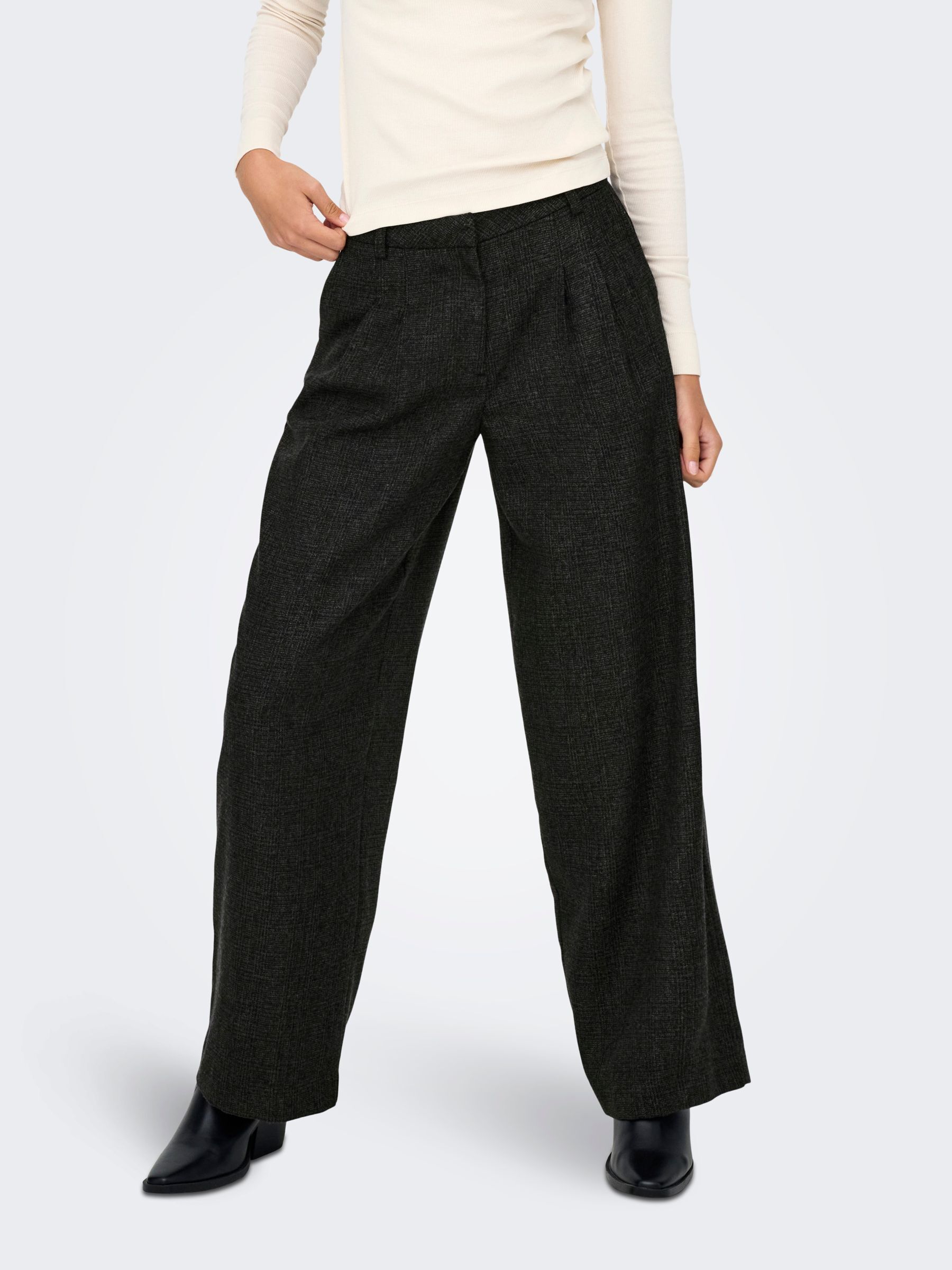 Pantalon À Jambe Large, JDY