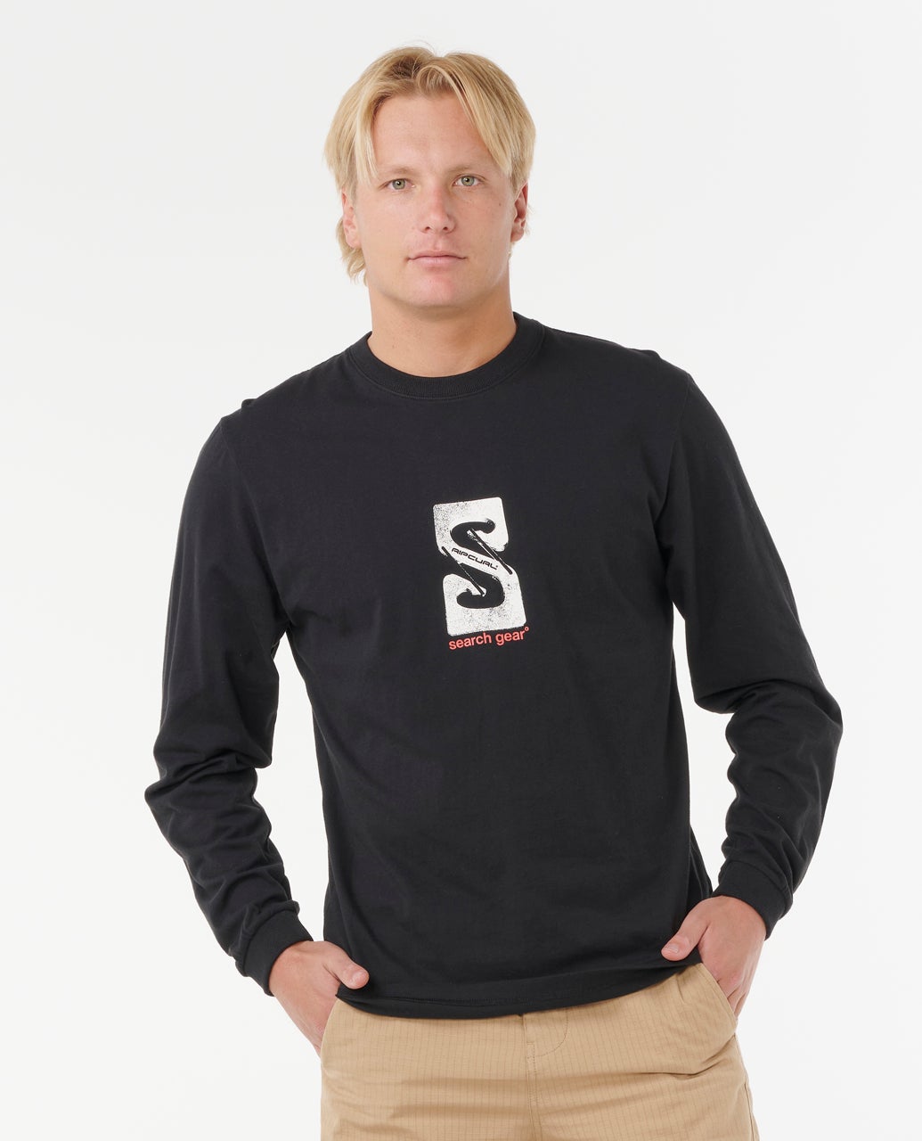 T-shirt à manches longues The SEARCH GEAR, RIP CURL