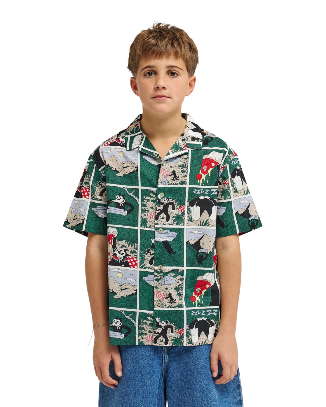 Chemise manches courtes PRINTED, ELEMENT
