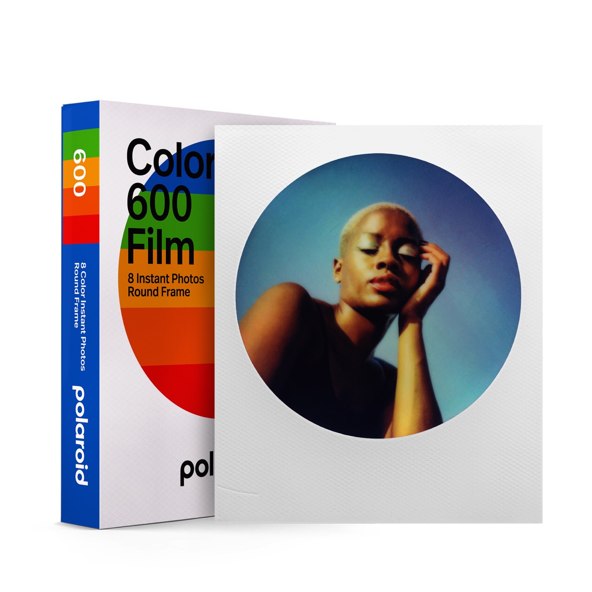 Film 600 COULEUR CADRE ROND, POLAROID