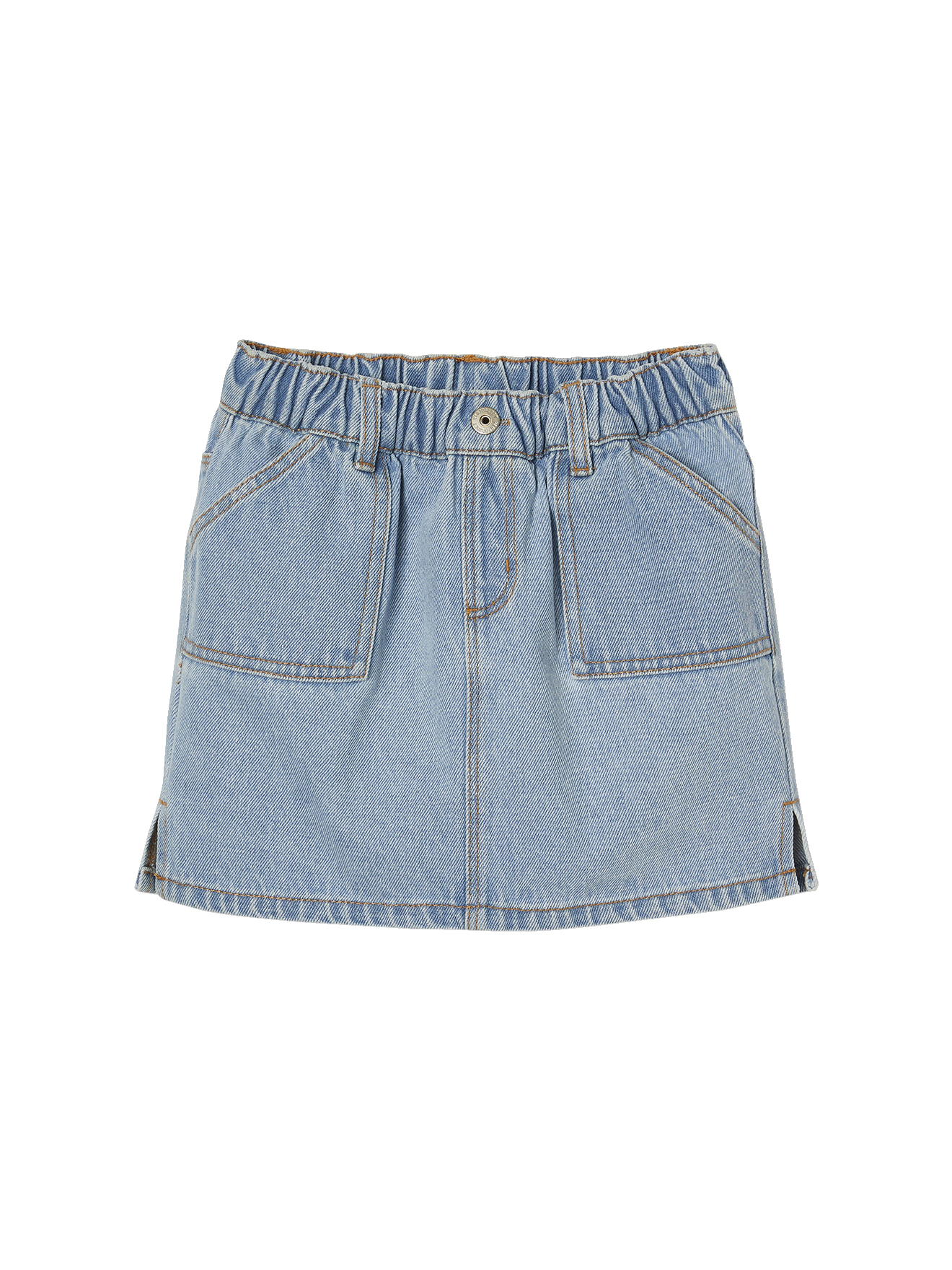 Jupe en jean, VERTBAUDET