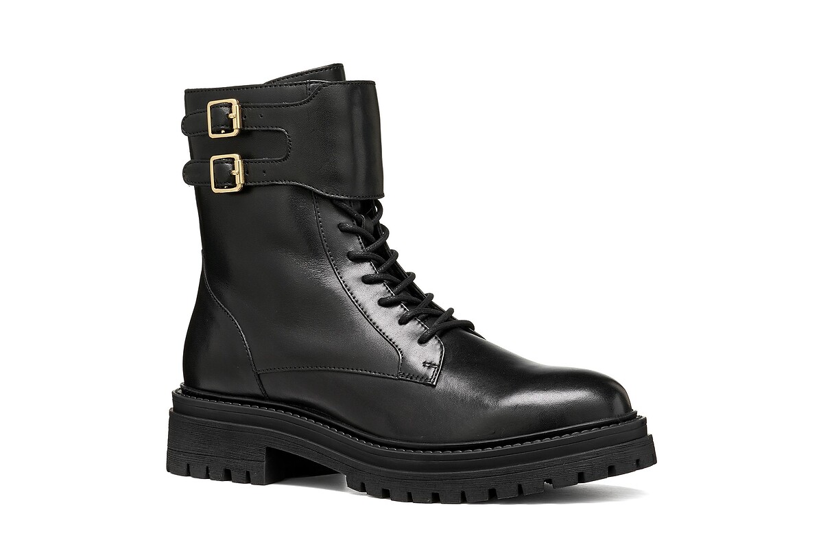 GEOX Botas de piel con cordones IRIDEA — photo 2
