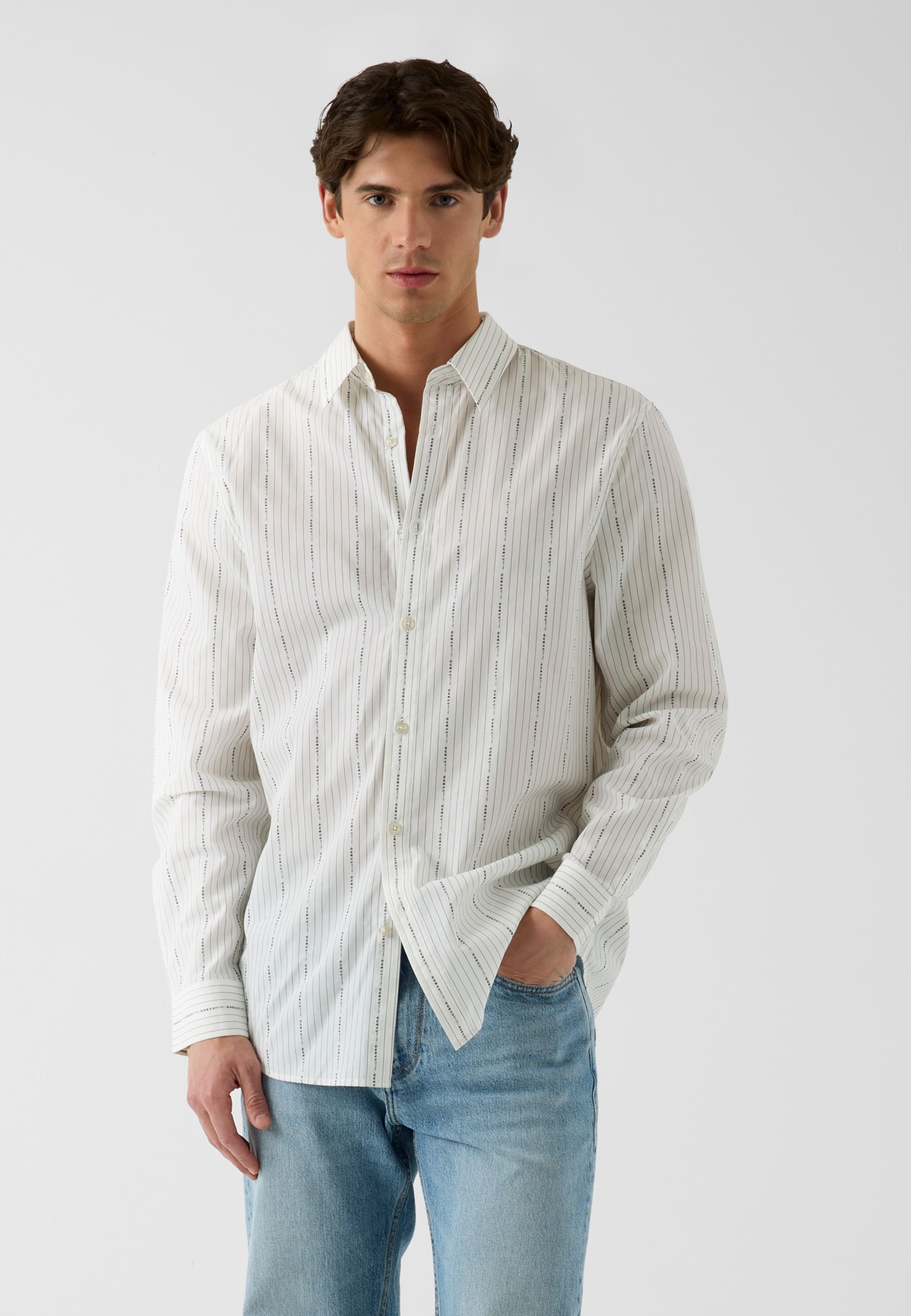 Chemise Rayée, GUESS