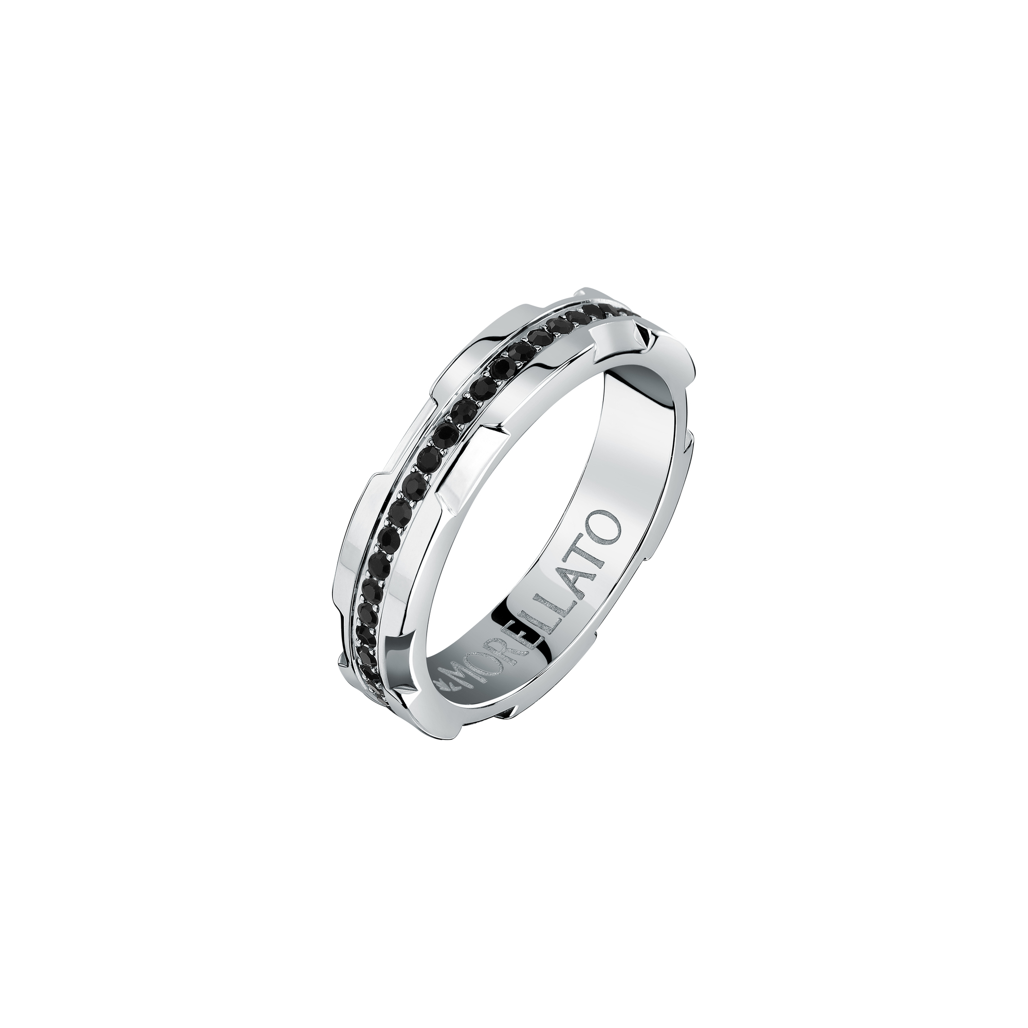 Bague en Acier, Pierre PP URBAN, MORELLATO