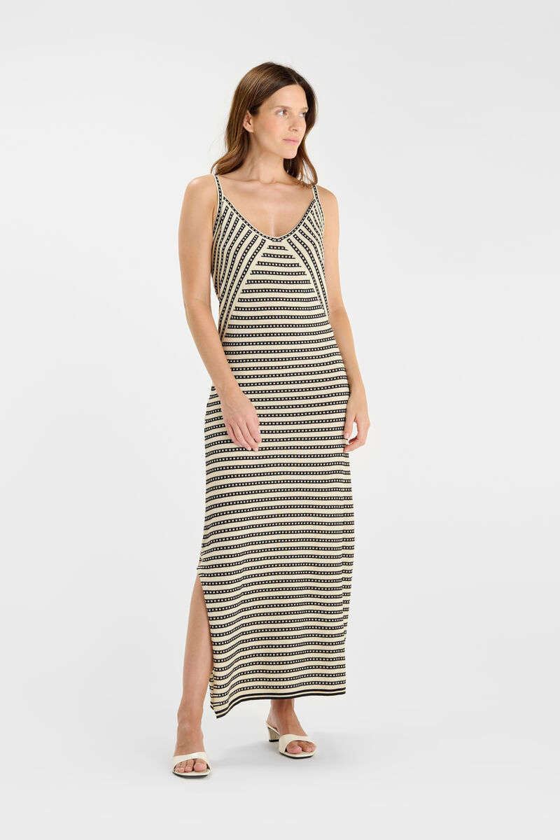Robe longue droite RYVA, LE TEMPS DES CERISES
