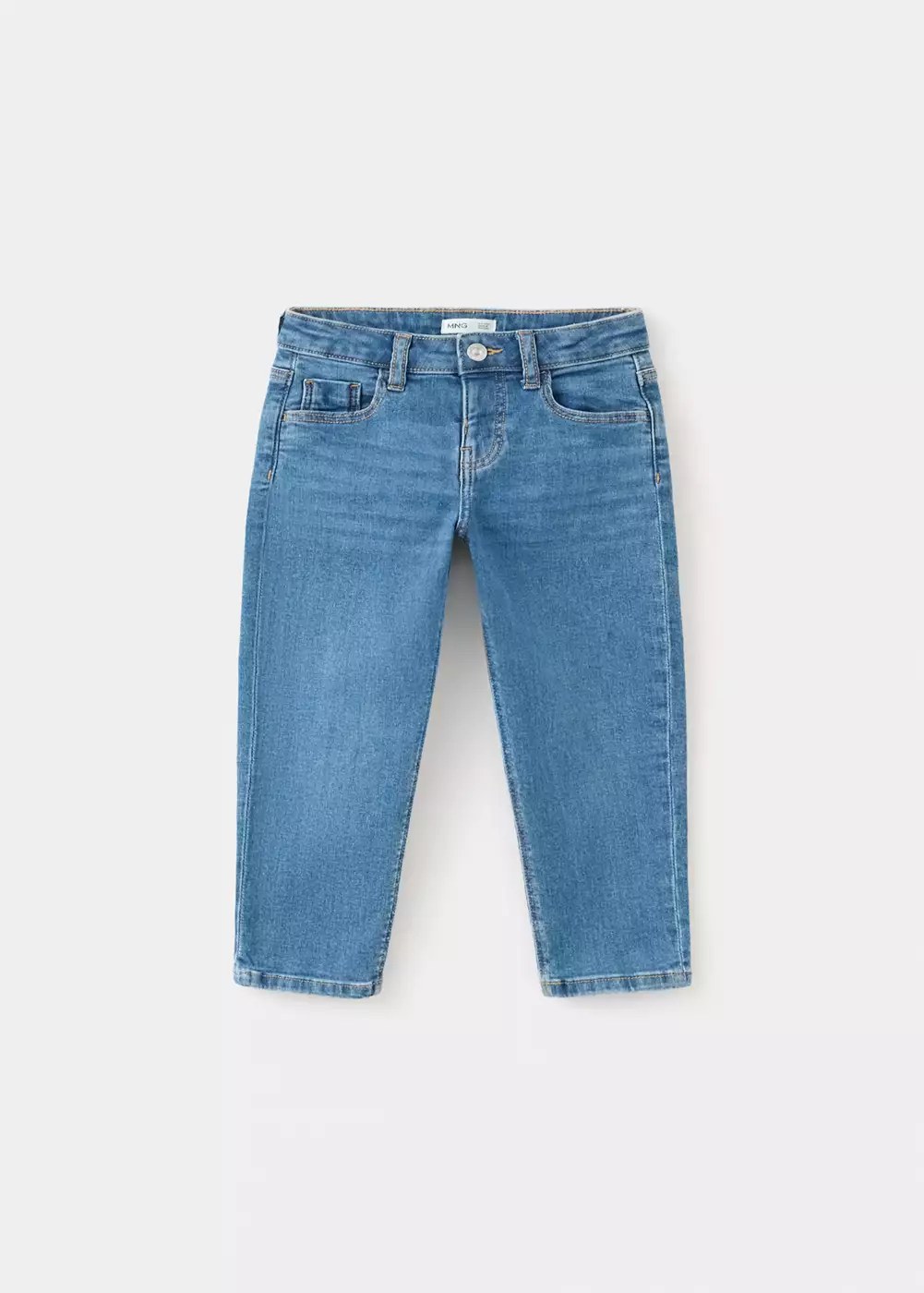 Jean droit coton, MANGO BABY