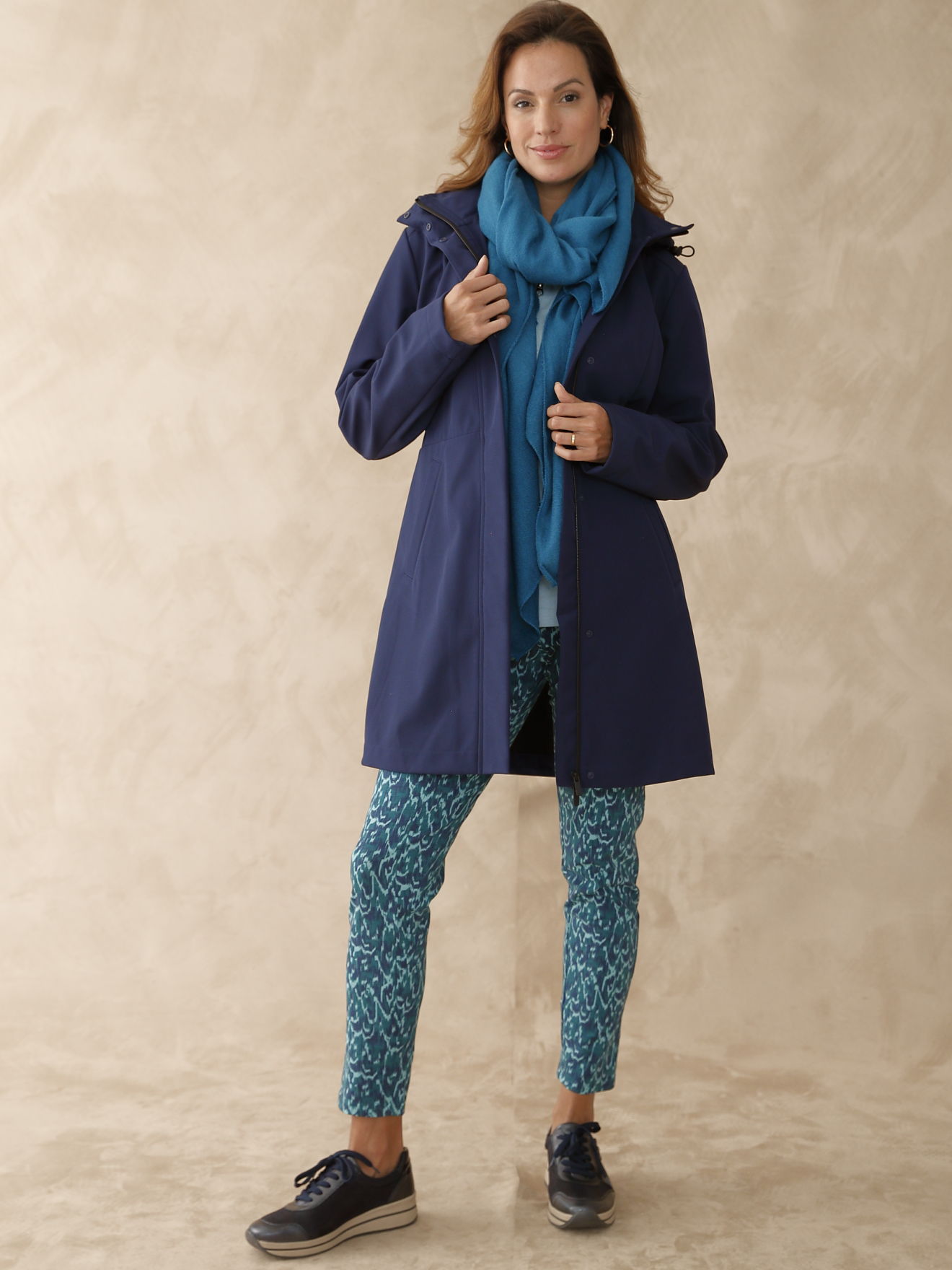 Parka déperlante et respirante à capuche, DAXON
