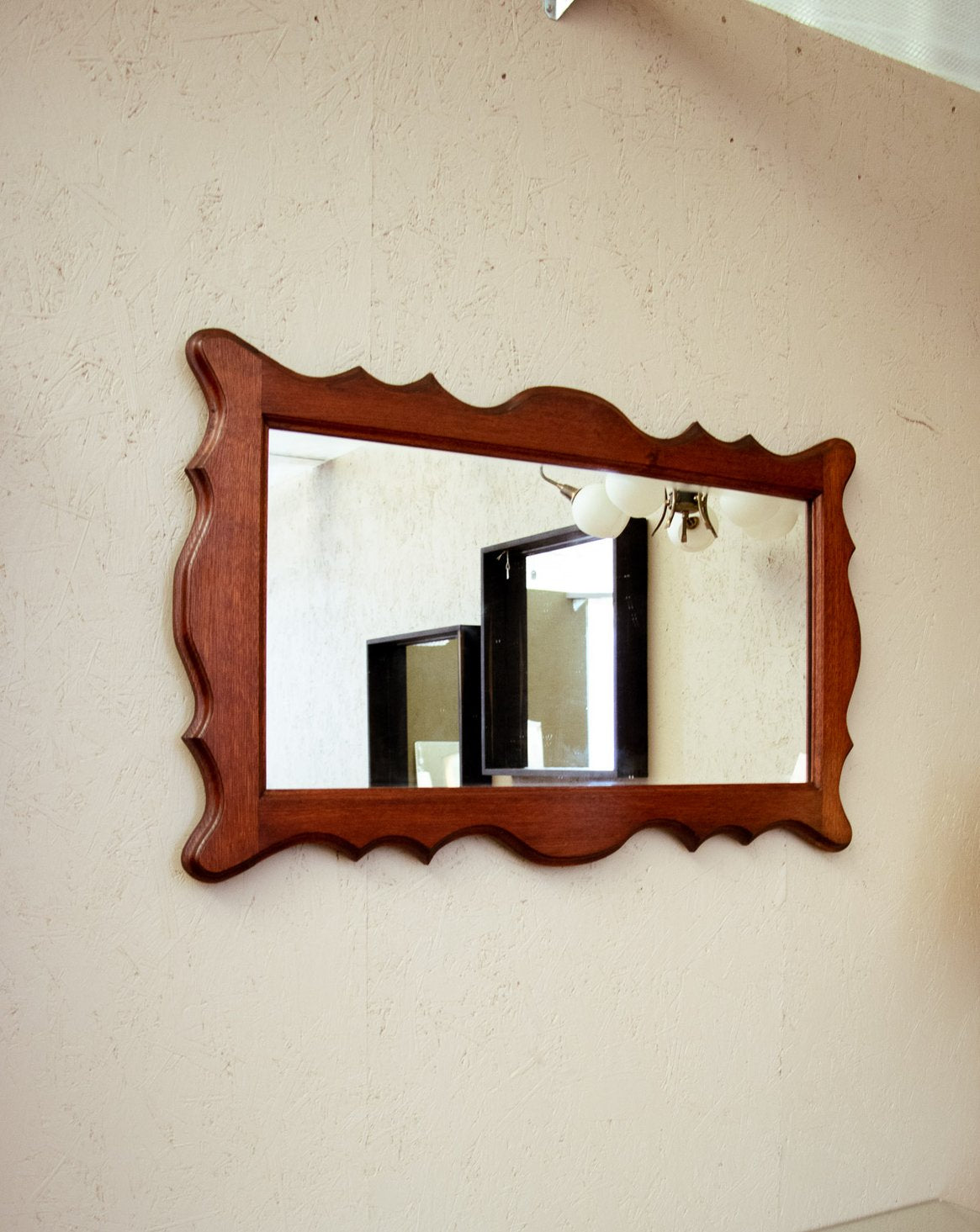 Miroir en bois Georges N°1097 - Bon état, DEBONGOUT