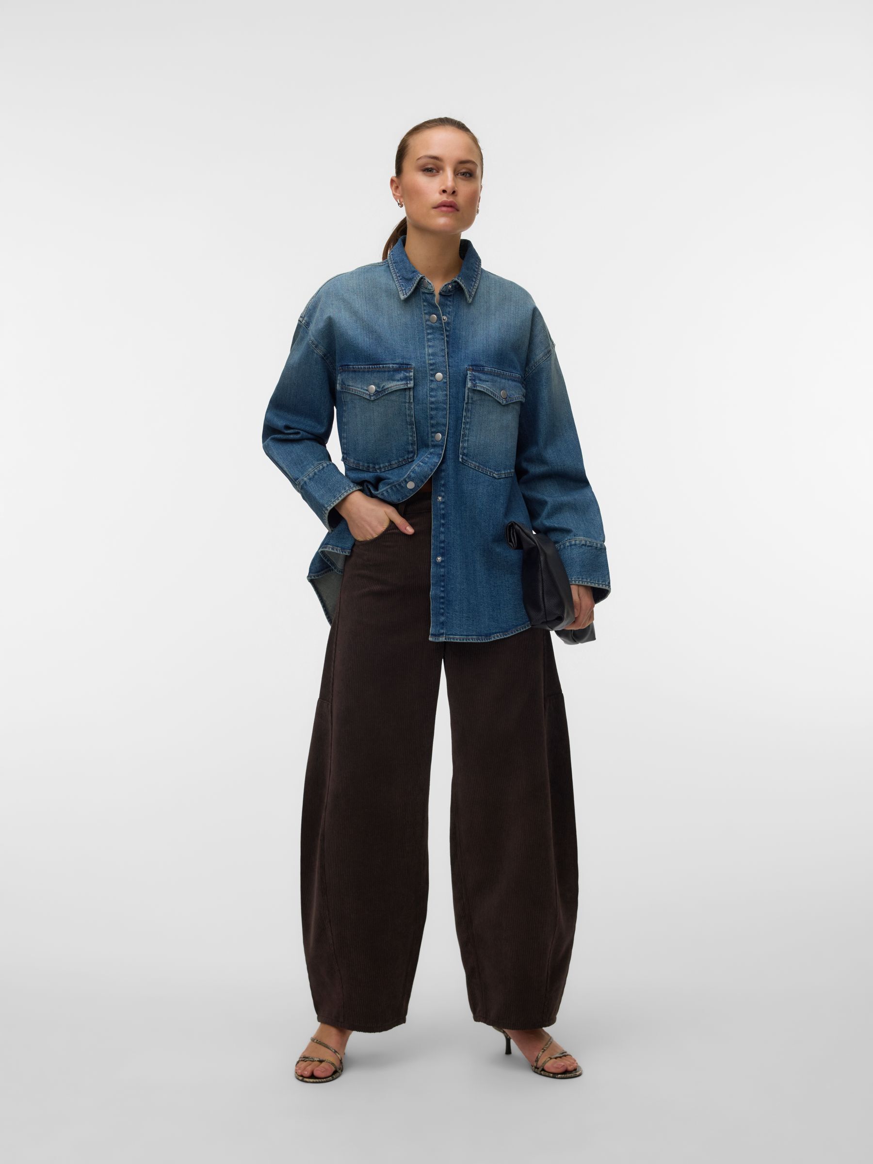 Chemise En Denim, VERO MODA