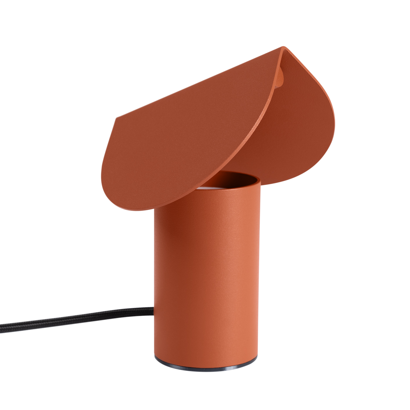Lampe de bureau Aluminium Ocre Rouge LED 1 Biscuit, EDEN