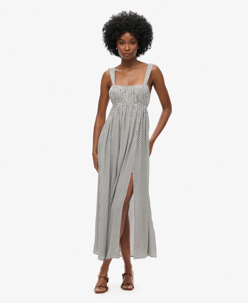 Robe longue, à nouer dans le dos, SUPERDRY