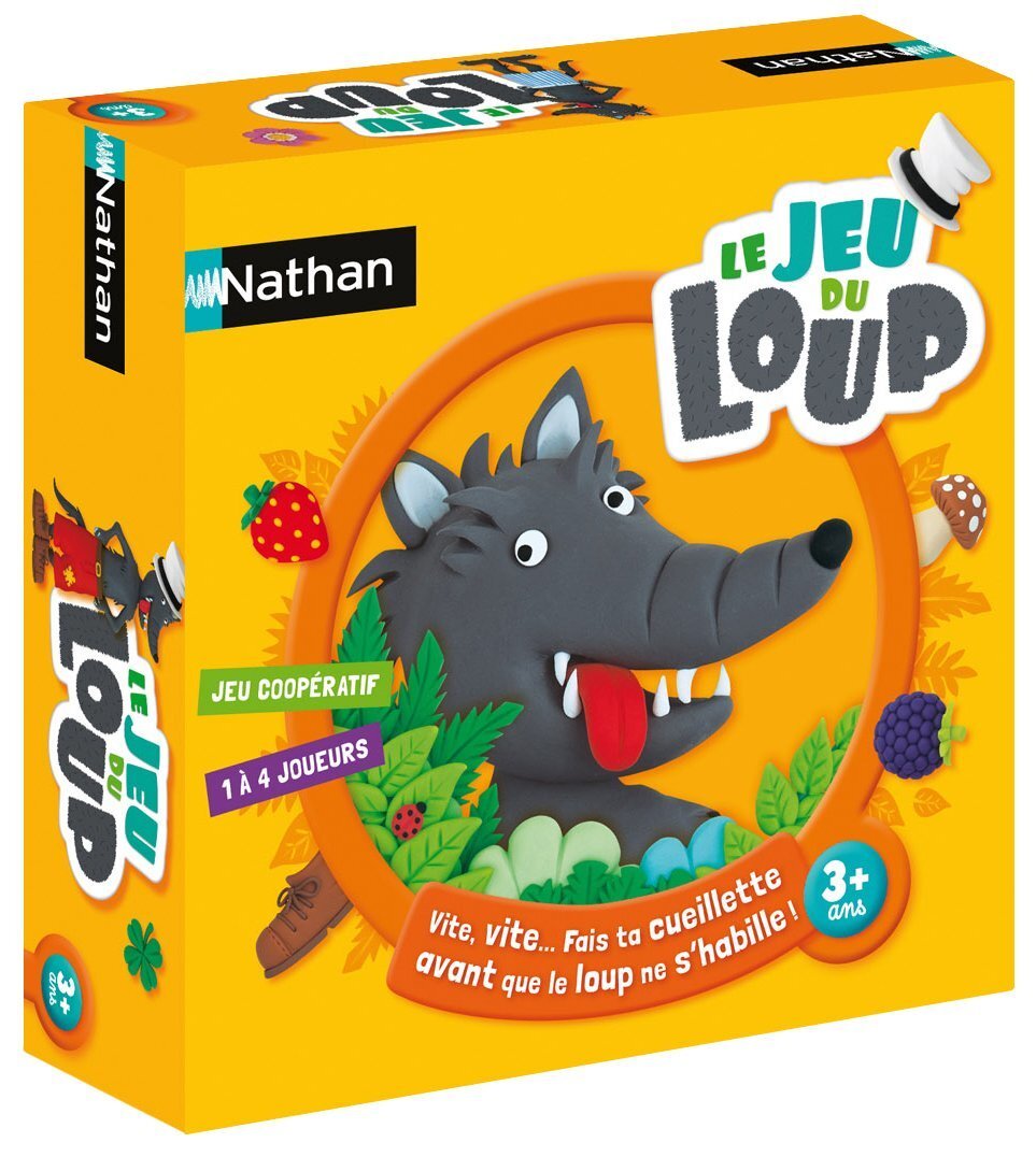 Jeux educatif Le jeu du loup, NATHAN