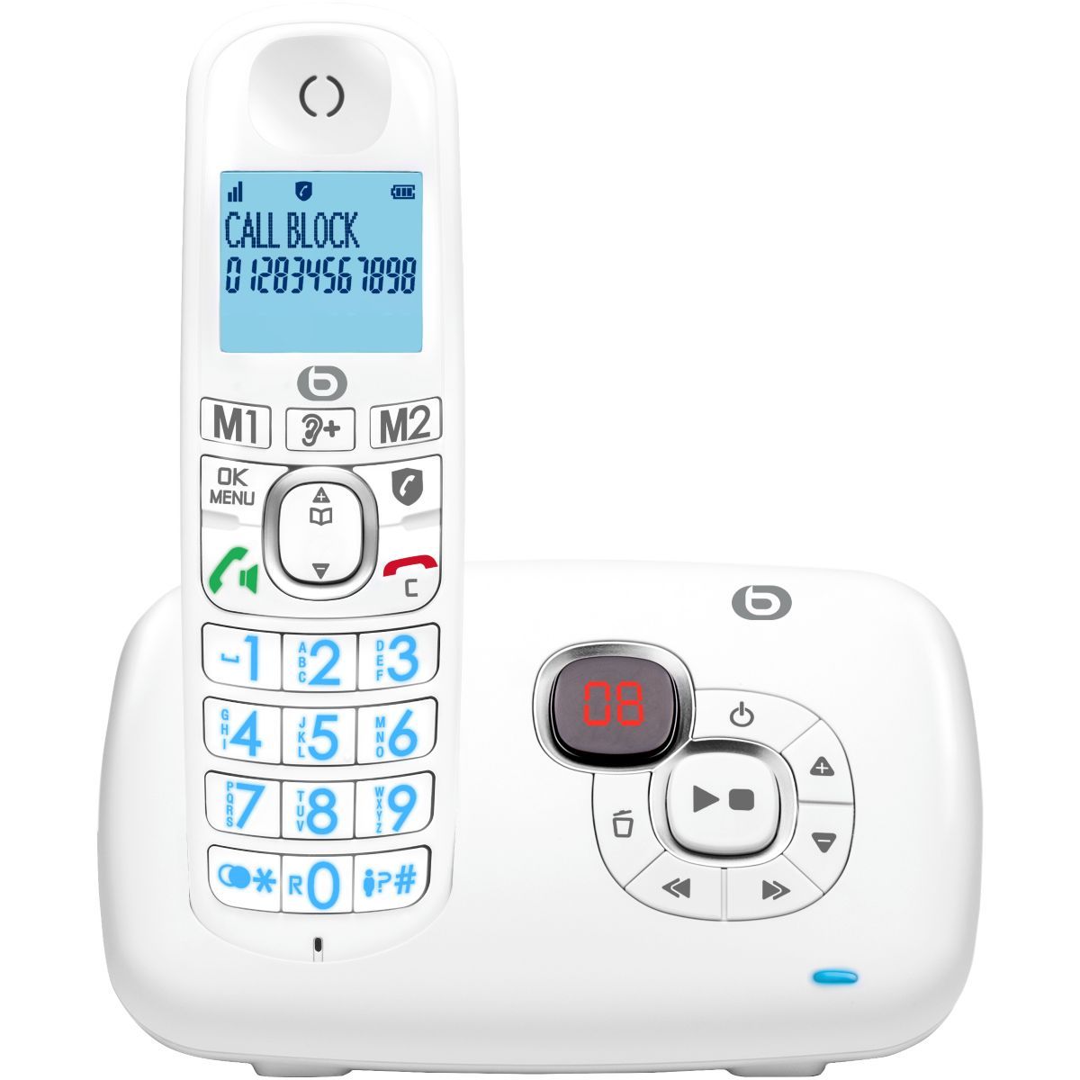 Swissvoice 2355 : Téléphone fixe sans fil senior amplifié