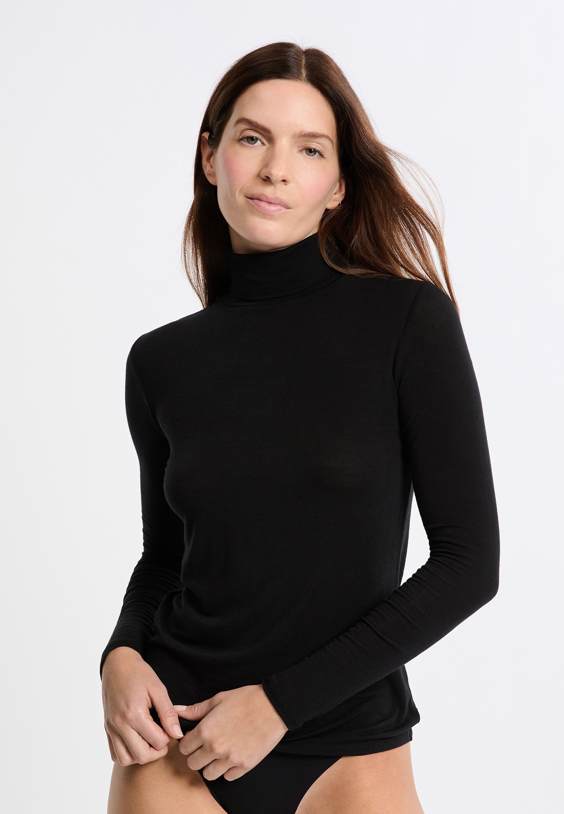 T-shirt thermique col roulé avec cachemire WARM LIGHT, ETAM
