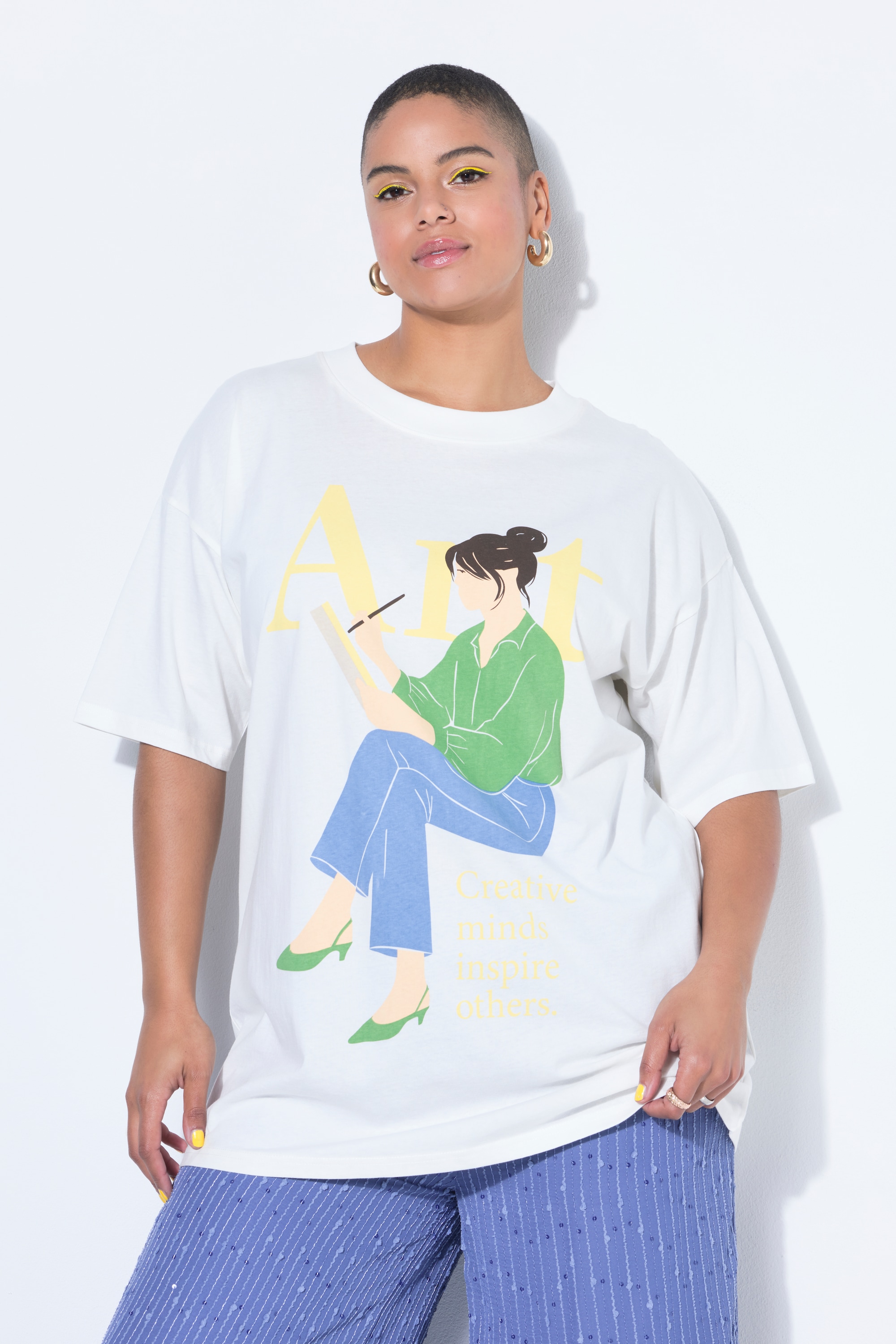 T-shirt oversize, motif s, STUDIO UNTOLD