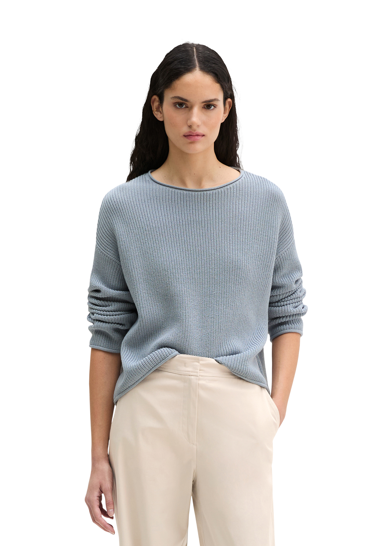 Pull en maille DfC oversize en coton organique lourd, MARC O'POLO