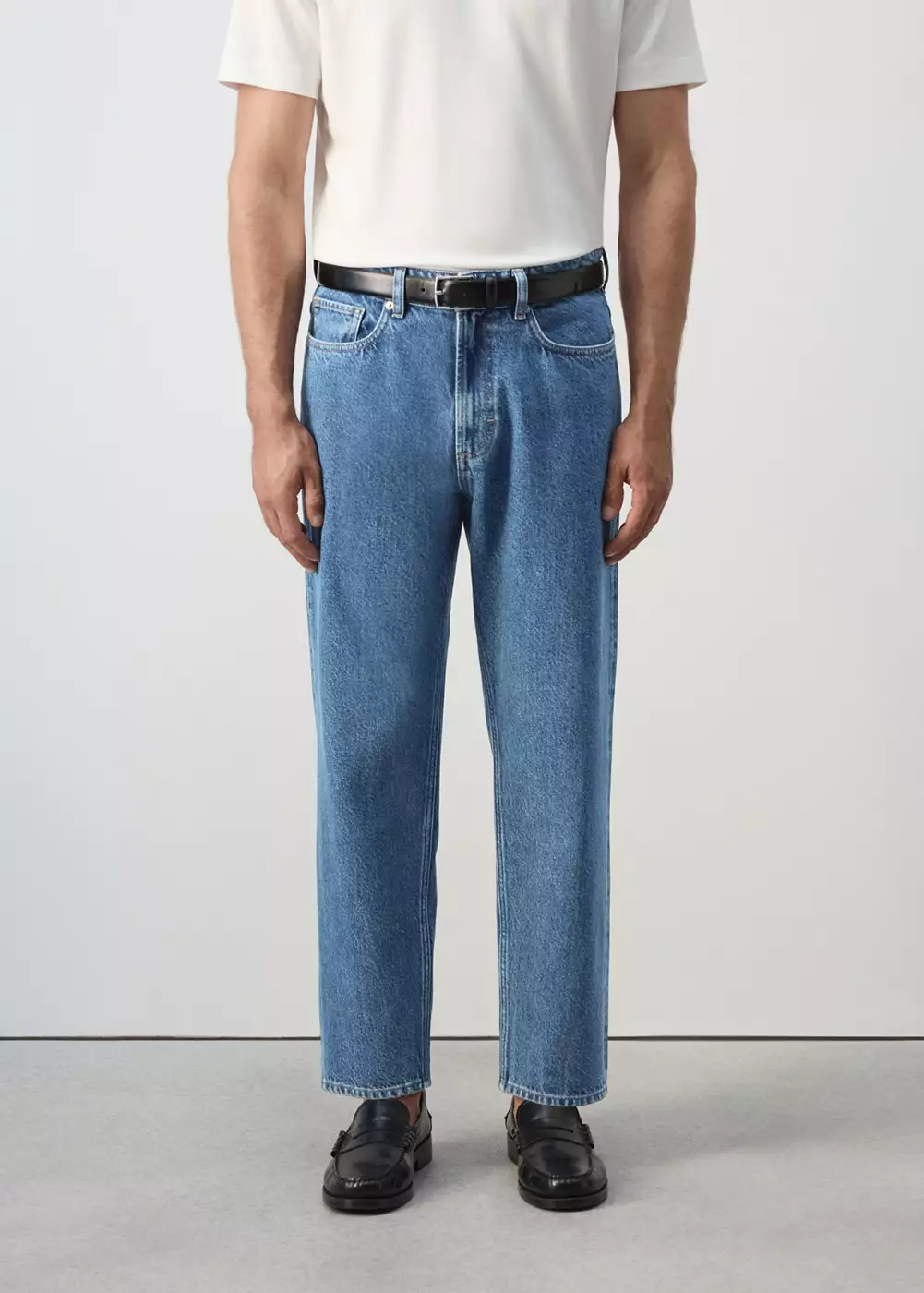 Jean Sammy court coupe carotte, MANGO MAN
