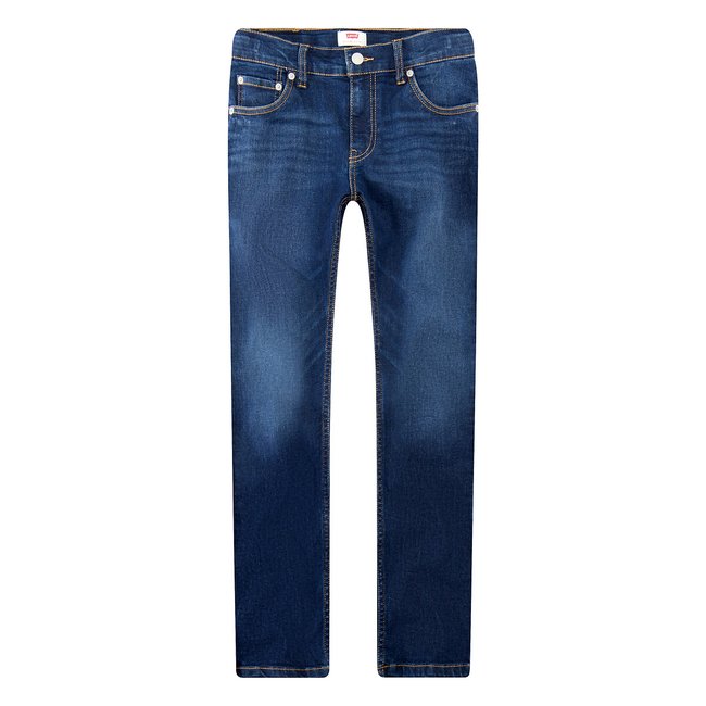 Skinny-Jeans 510 blau <span itemprop=