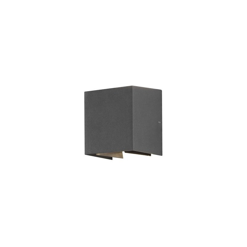 Applique Extérieure Anthracite Cremona Led Puissante, MILLUMINE