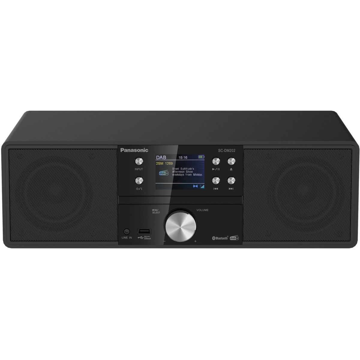Chaîne HiFi SC-DM202EG-K, PANASONIC