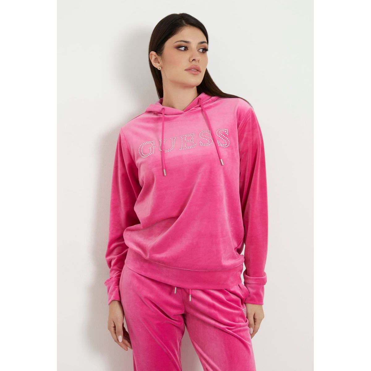 Pull guess femme rose La Redoute