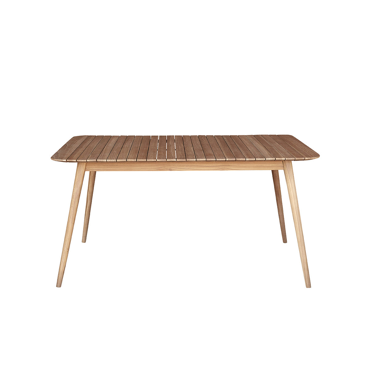 Table de jardin en teck massif 4/6 places APRIL, BERAH GETAH