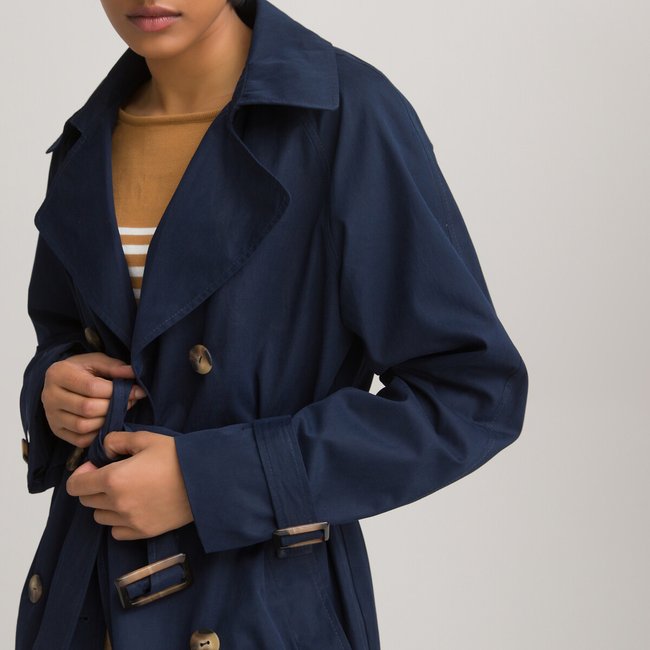 Trench long léger bleu marine LA REDOUTE COLLECTIONS